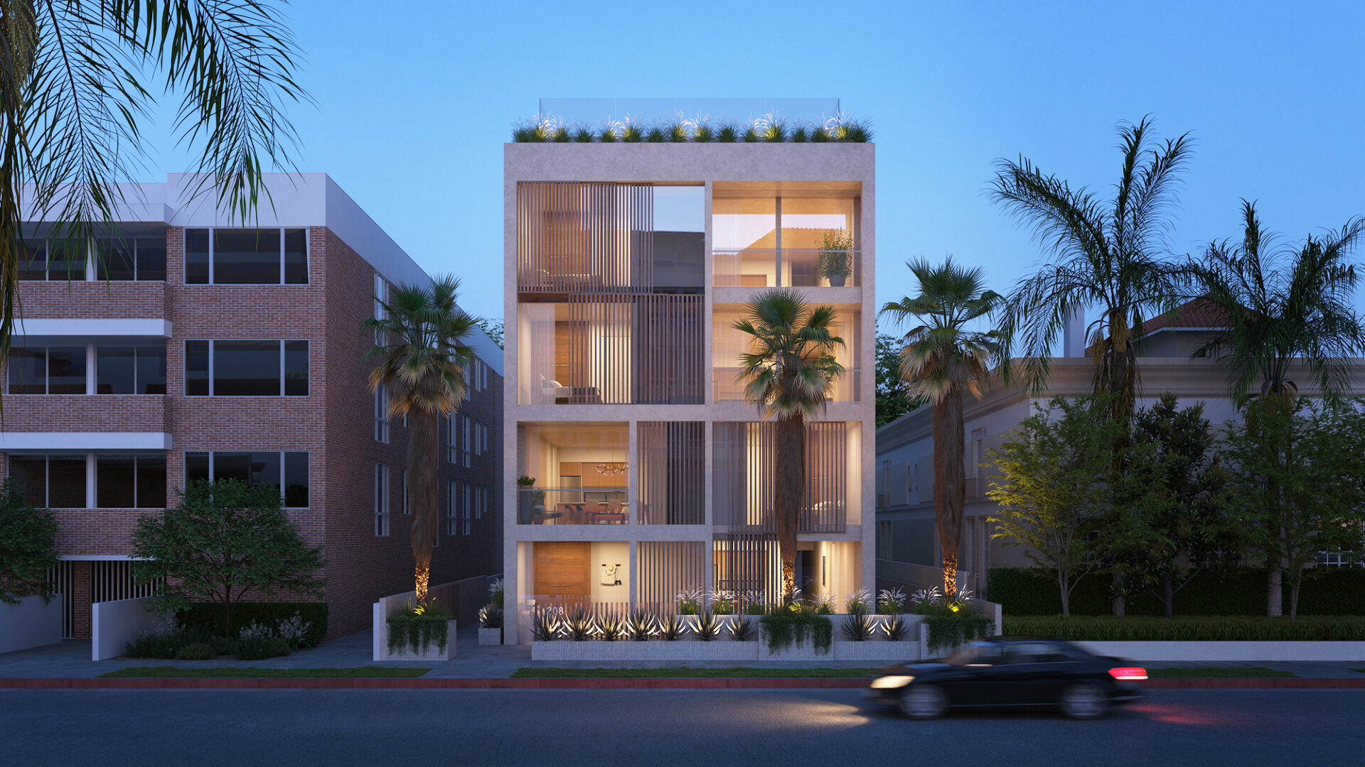 Mojave desert in the sun