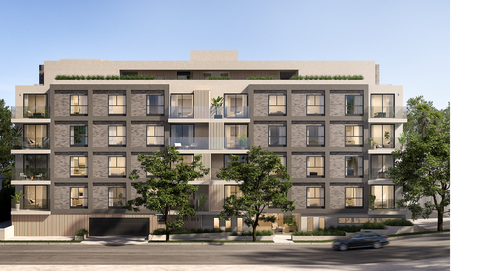 Mojave desert in the sun