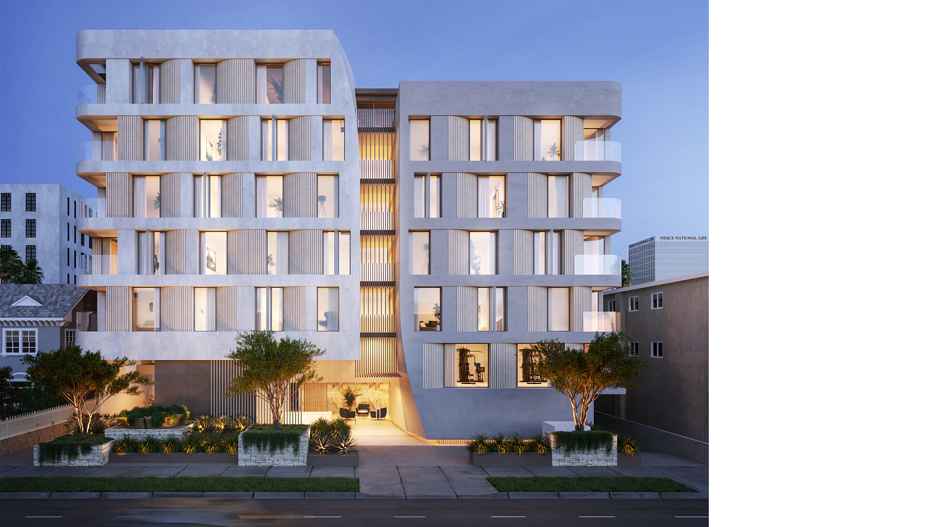 Mojave desert in the dark