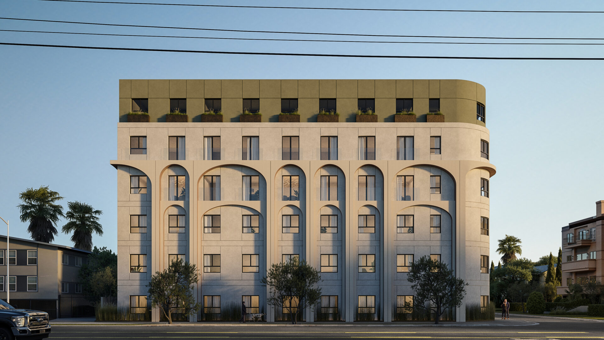 Mojave desert in the sun