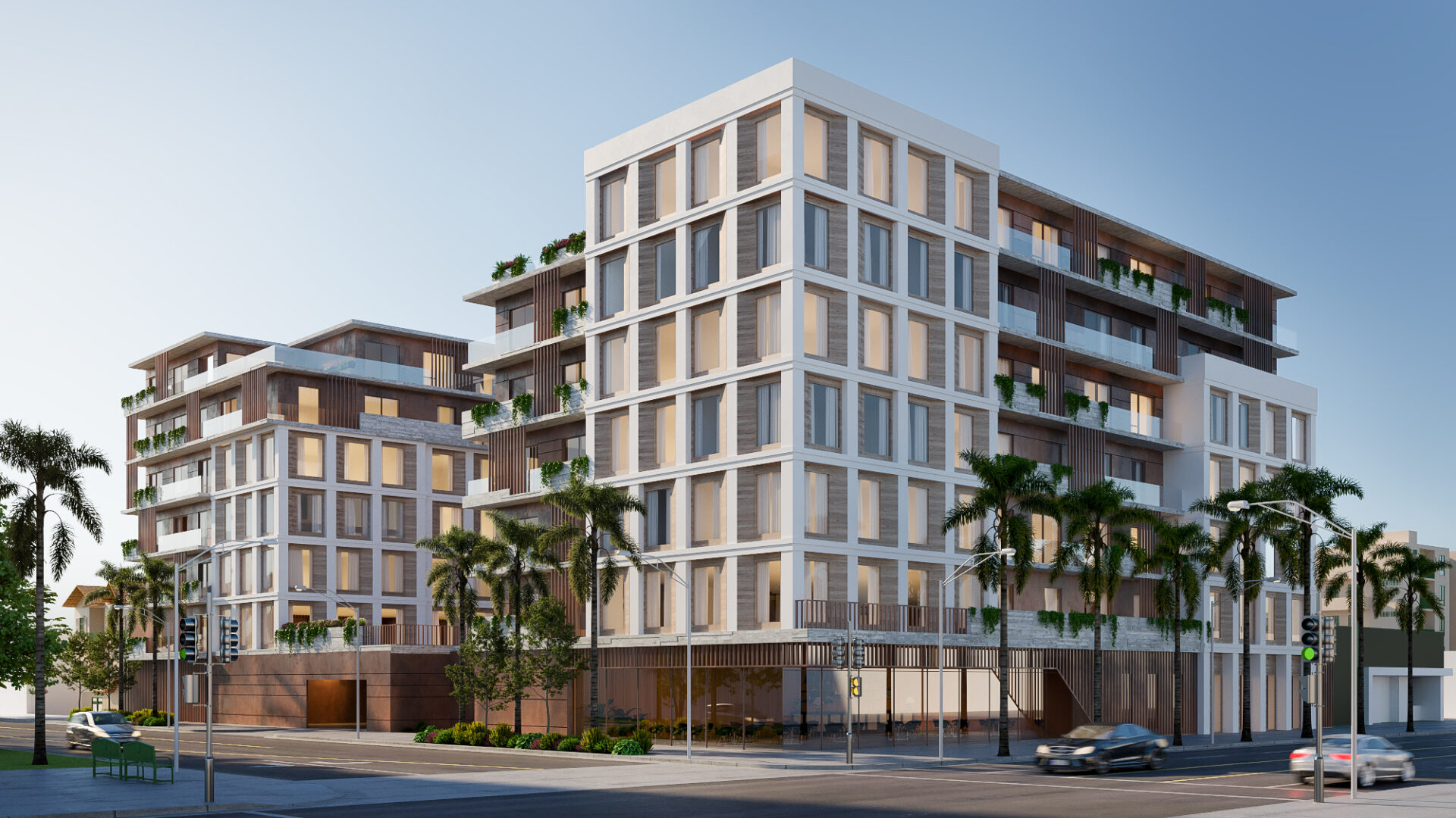 Mojave desert in the sun